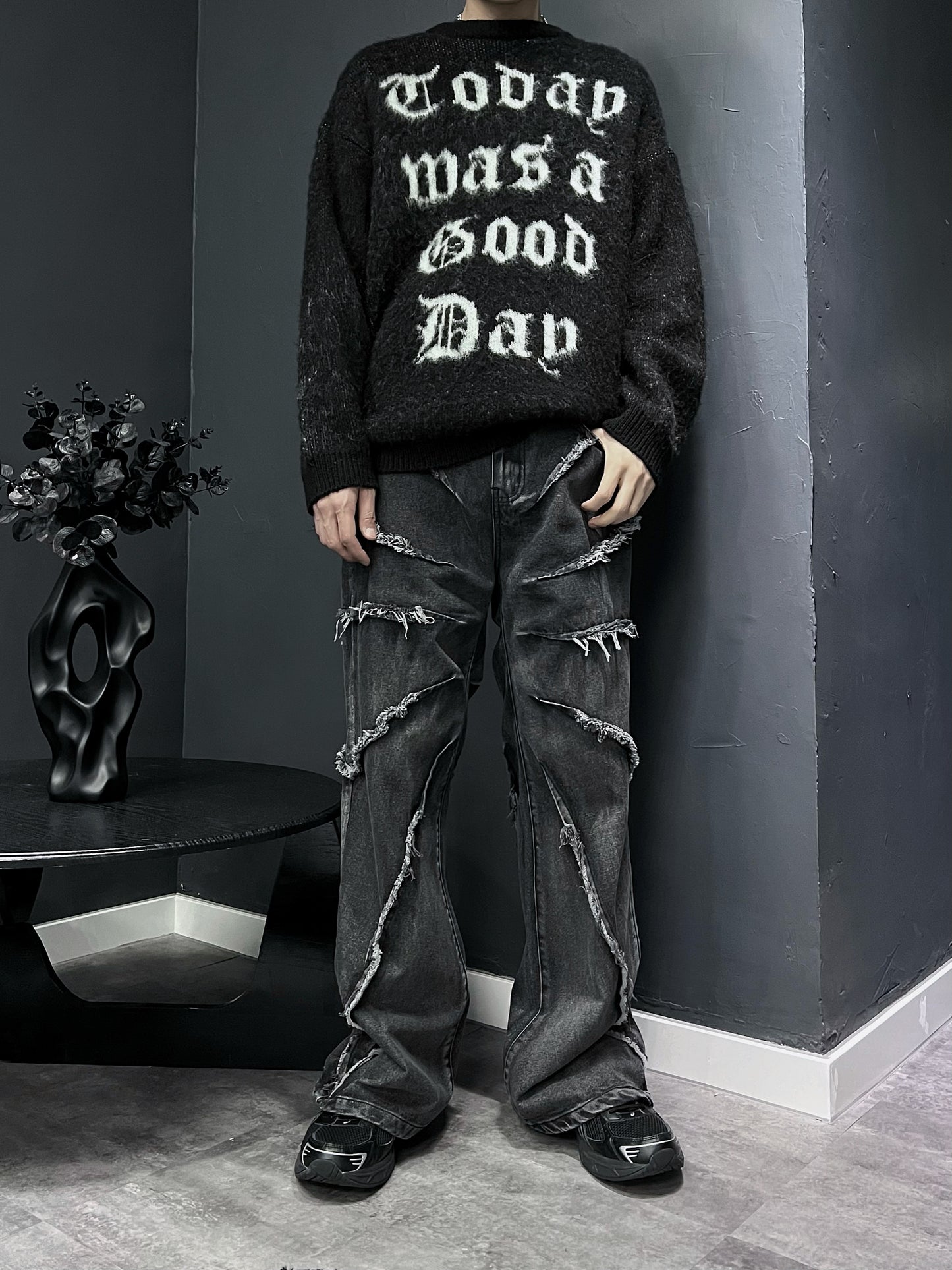 [unisex] spider silk jeans