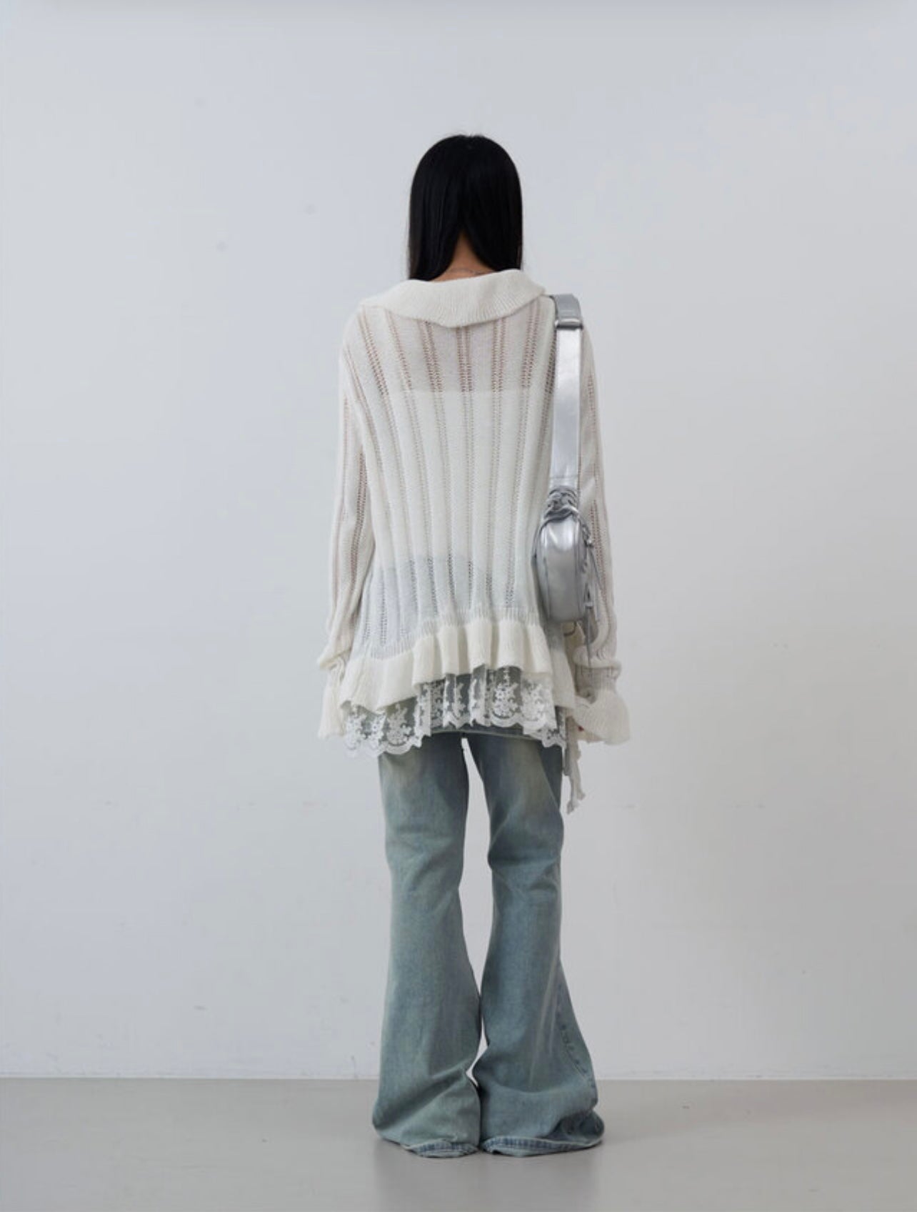 ‘LOVE HANGOVER’ knitted cardigan