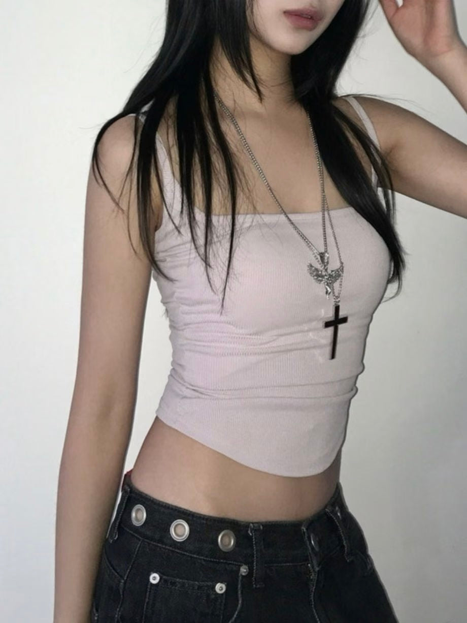 Everyday cropped tank top