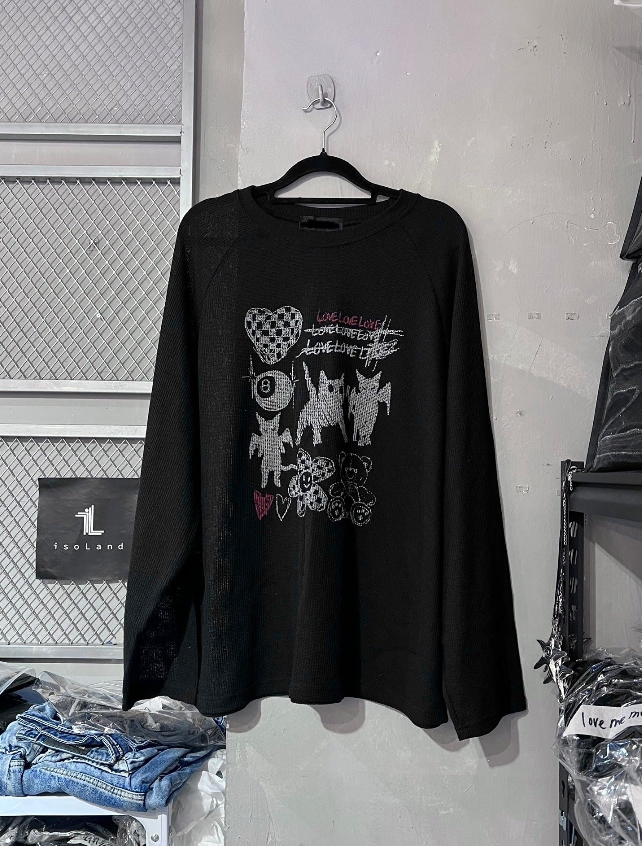 Devil cat long tee