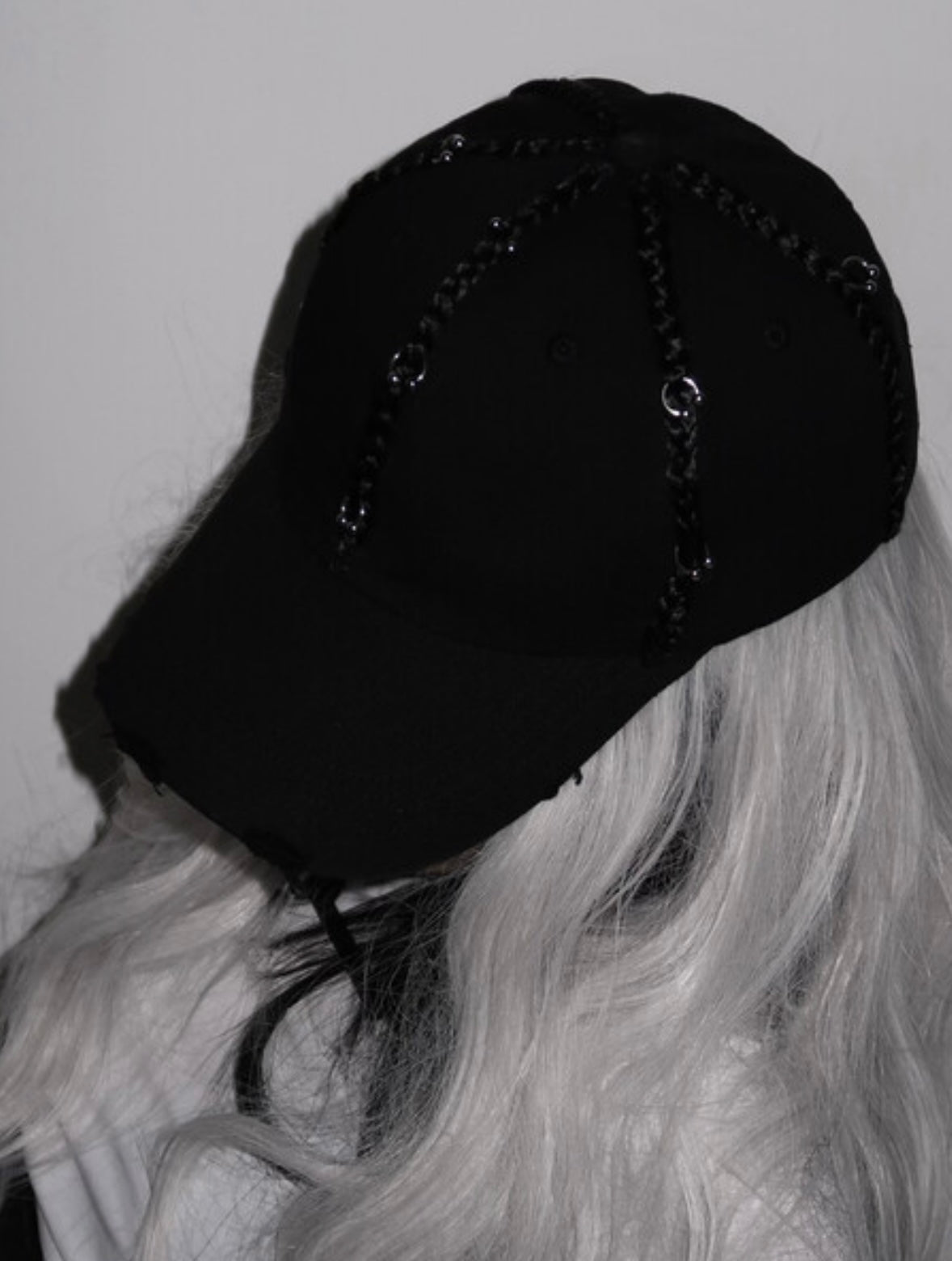 BRAID TWOBALLRING CAP