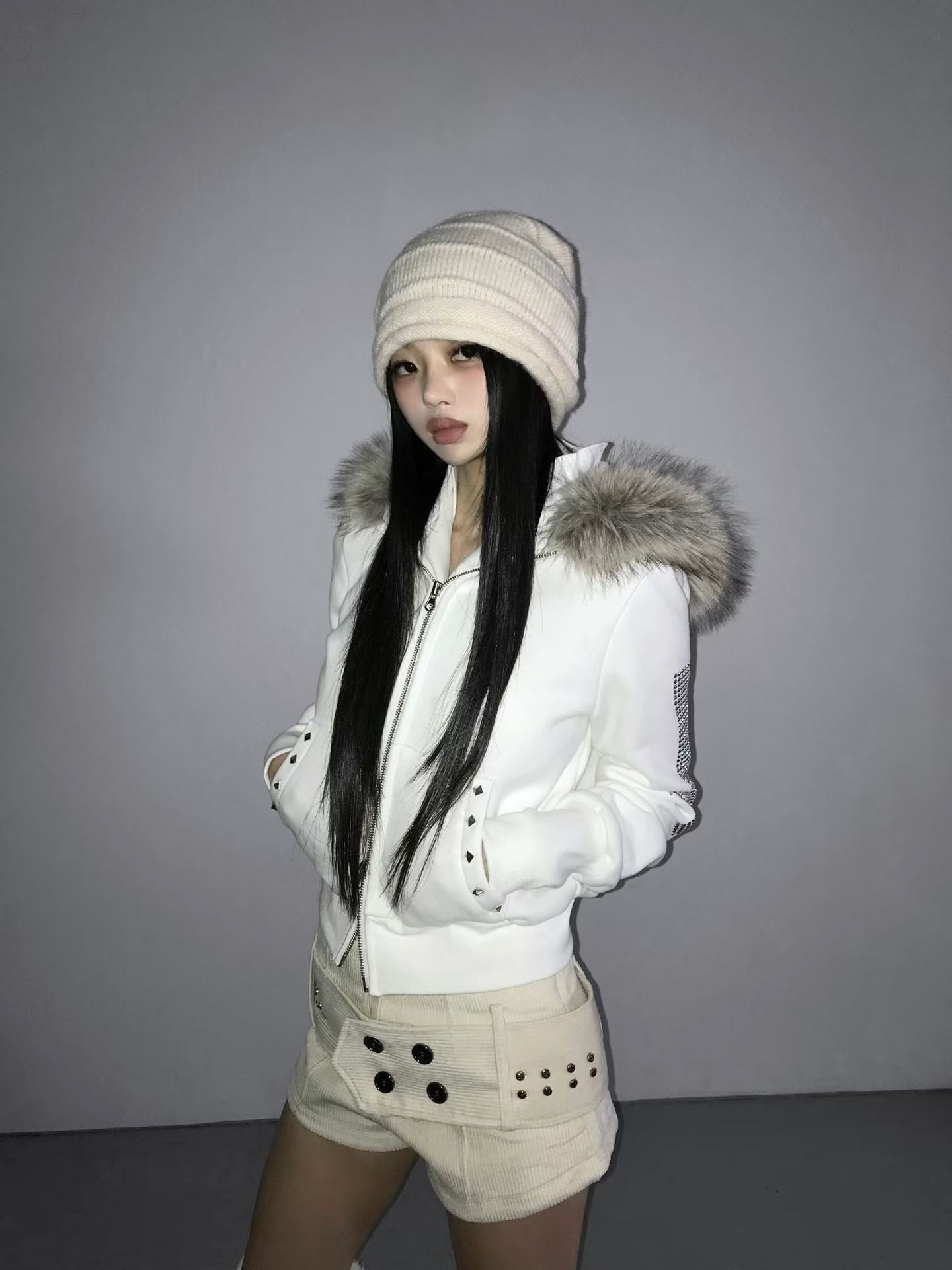 ‘KOLOK COLOK’ hoodie zipup