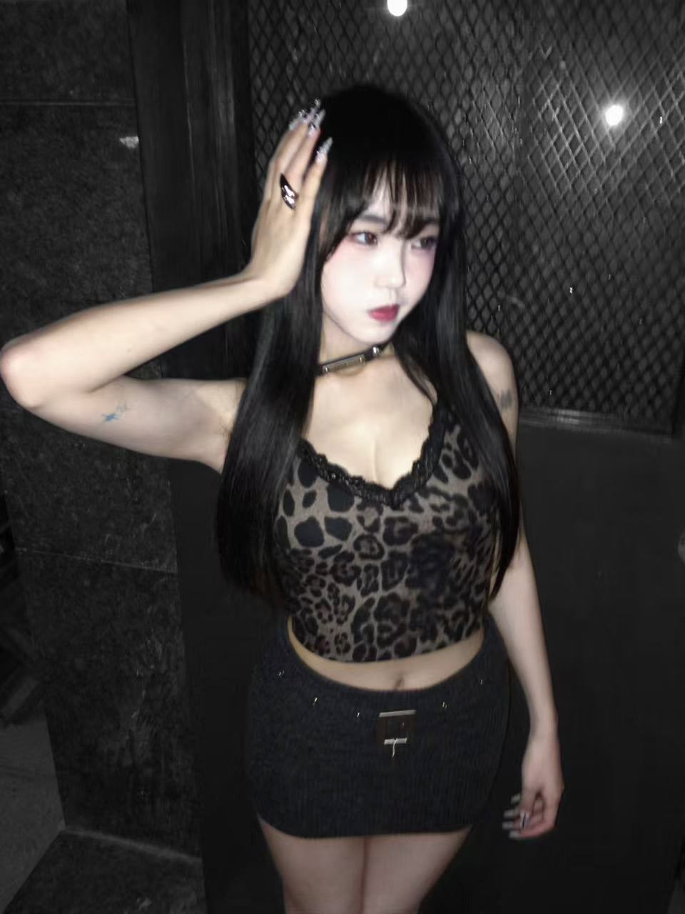 like LEOPARD cami top
