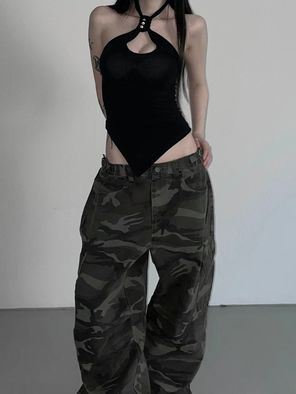 S.O.S halter tank top