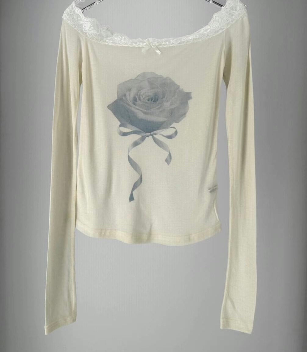 Rosie lace off shoulder top