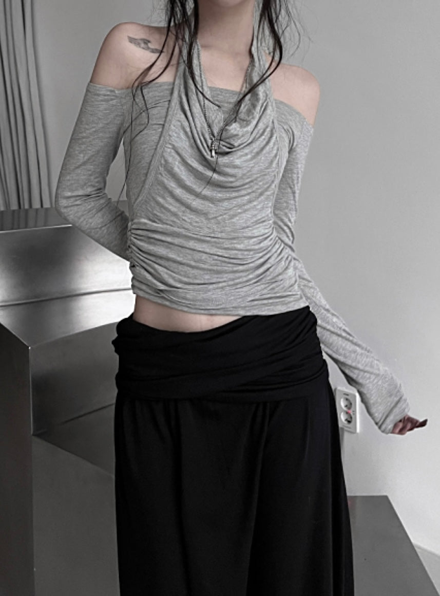 ‘Truth or dare’ off shoulder top