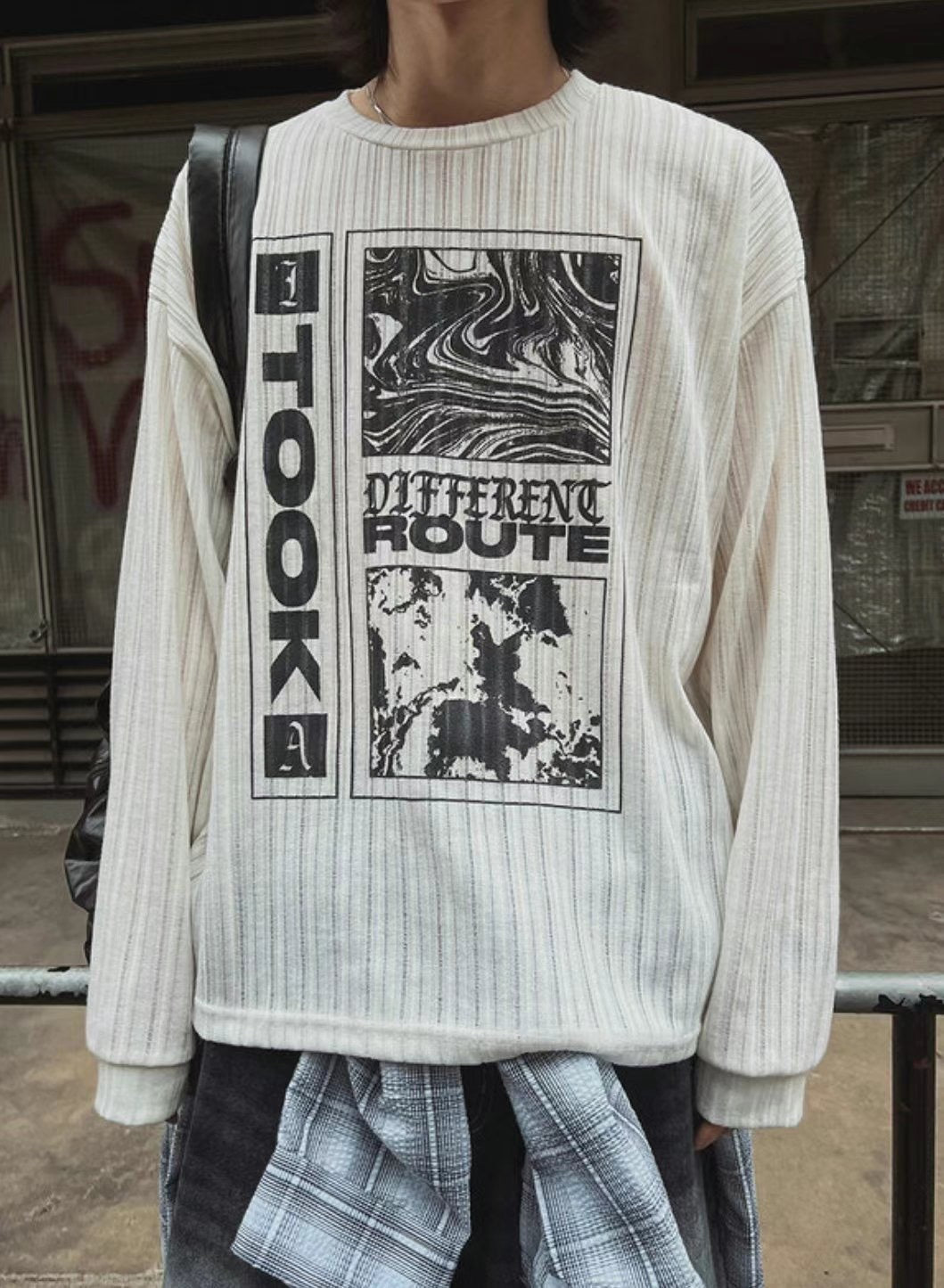 ‘Notice me’ long sleeve tee