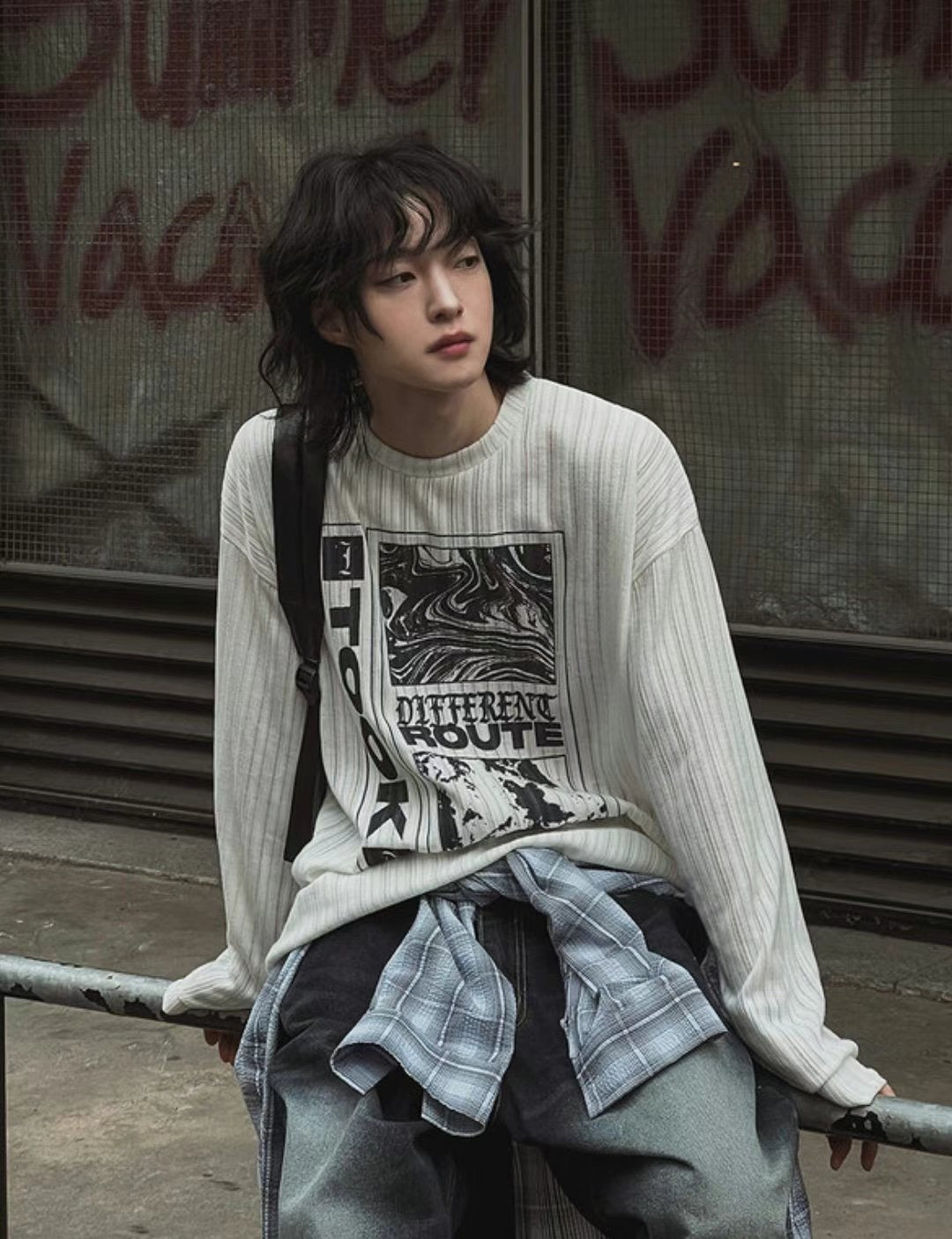 ‘Notice me’ long sleeve tee