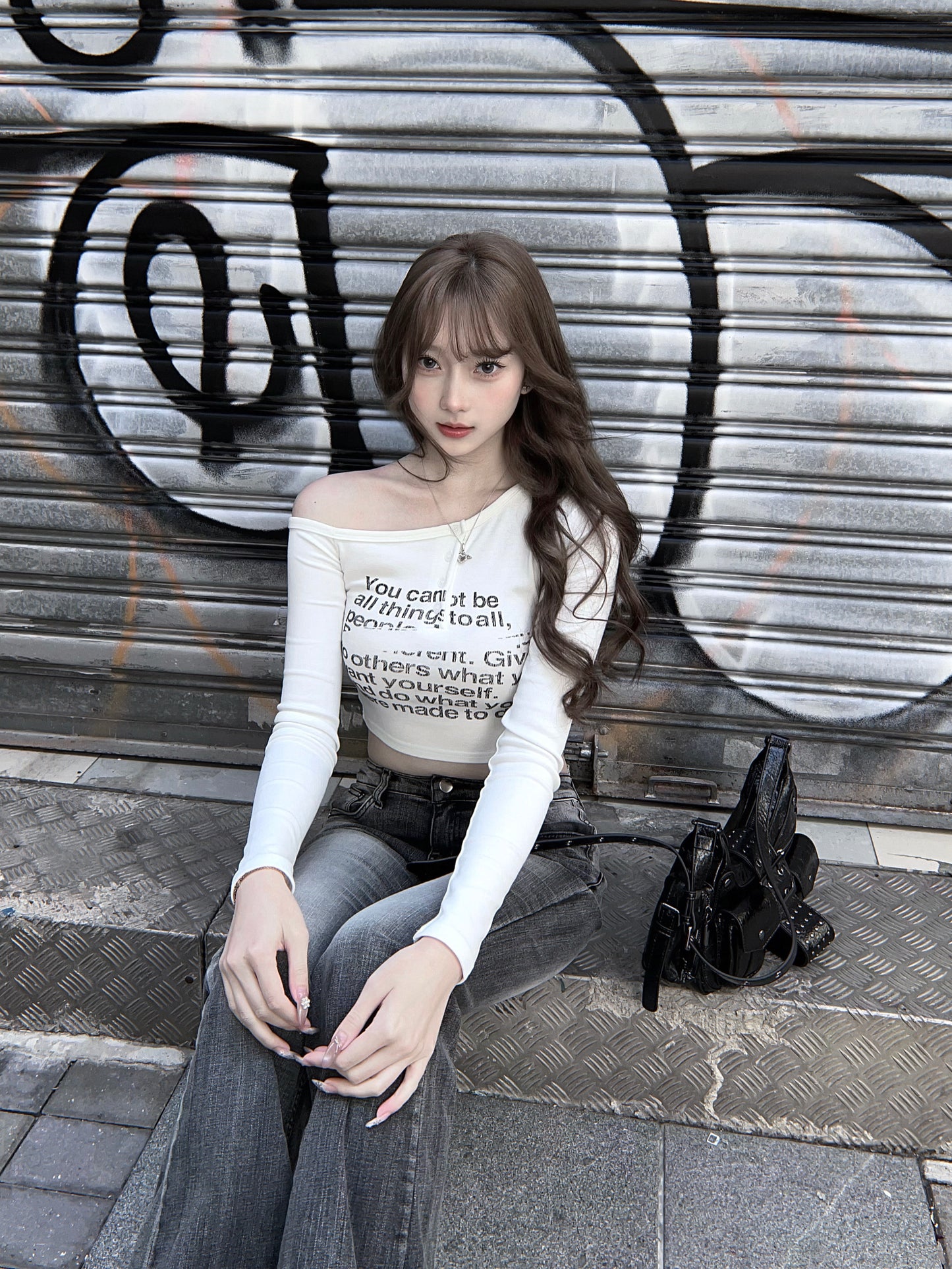 [♥︎hot item] ‘Yourself’ long sleeve top