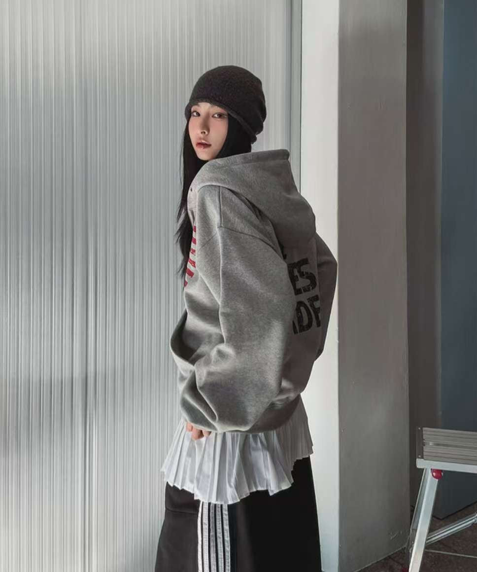 [unisex] AF hoodie zip up