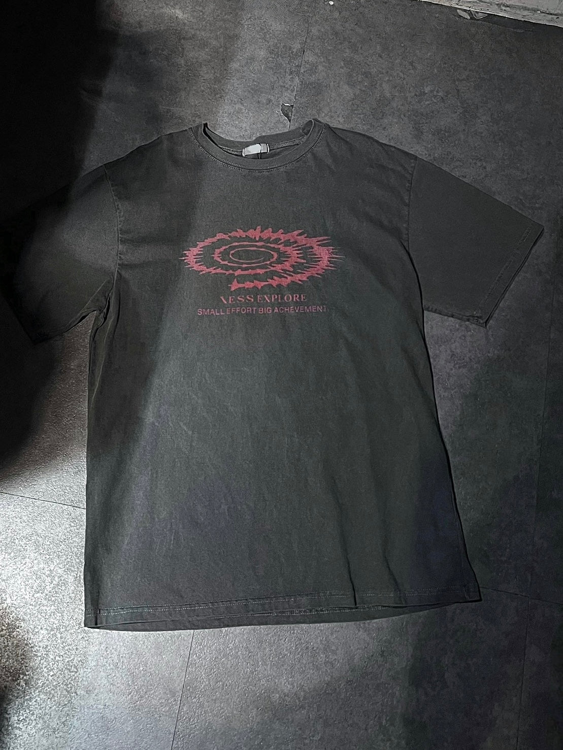 swirl print tee