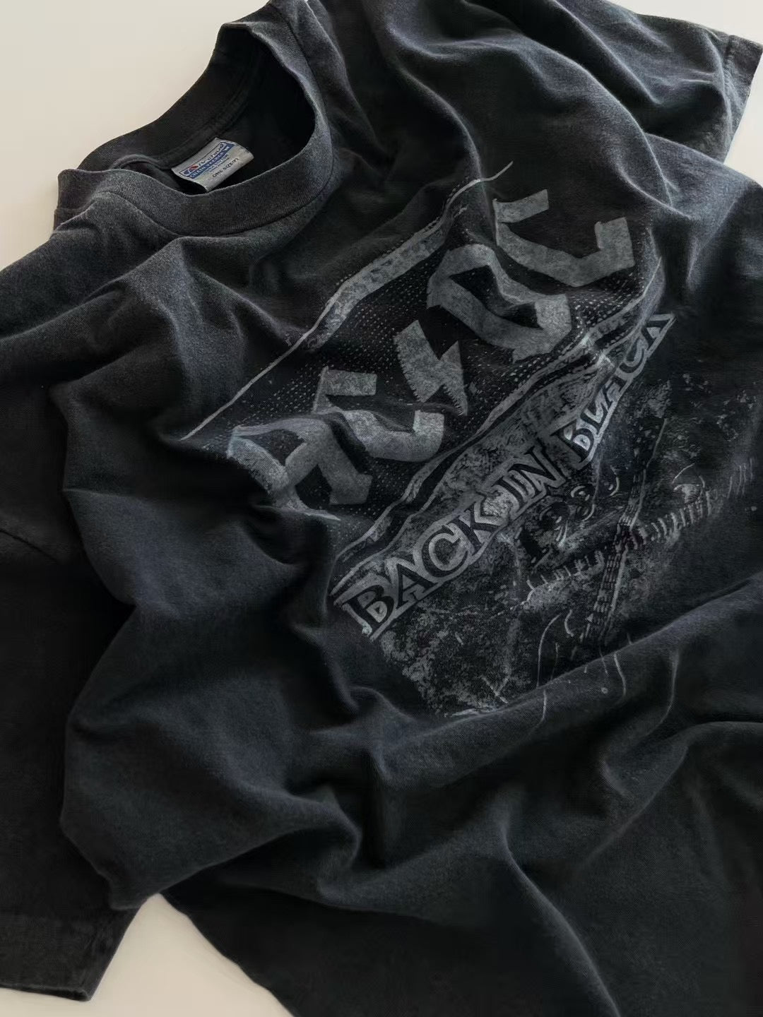ACDC back in black tee