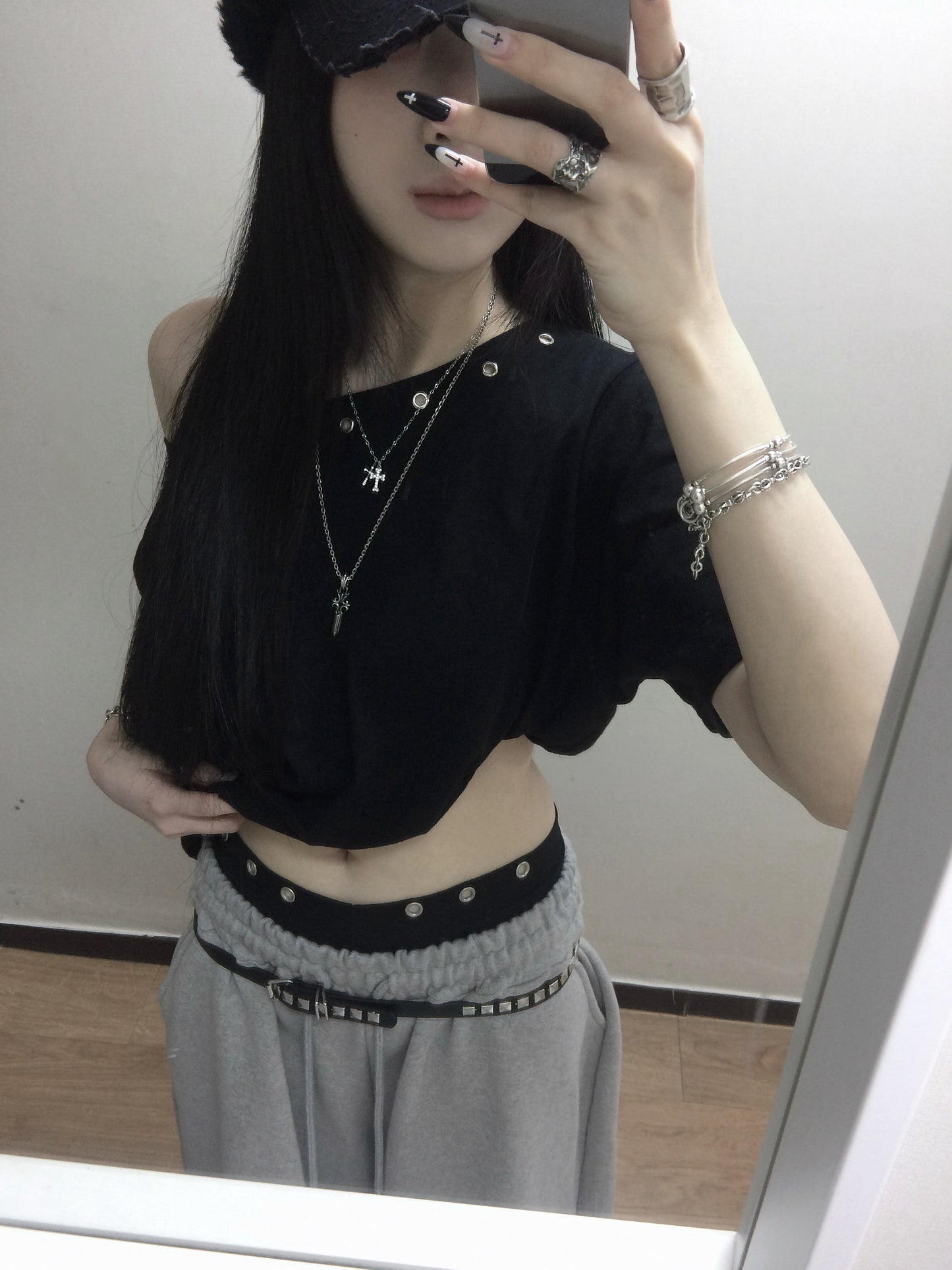 eyelet shorts