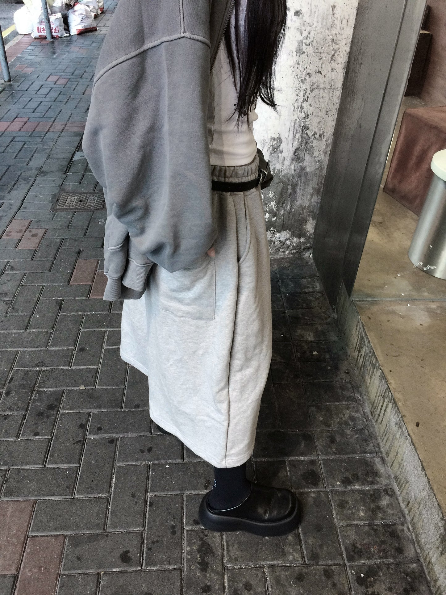 Hug hug cotton jorts