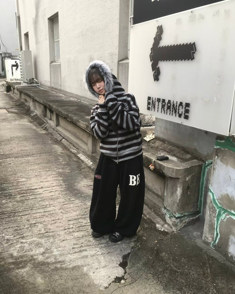 ‘Good parts’ hoodie zip up