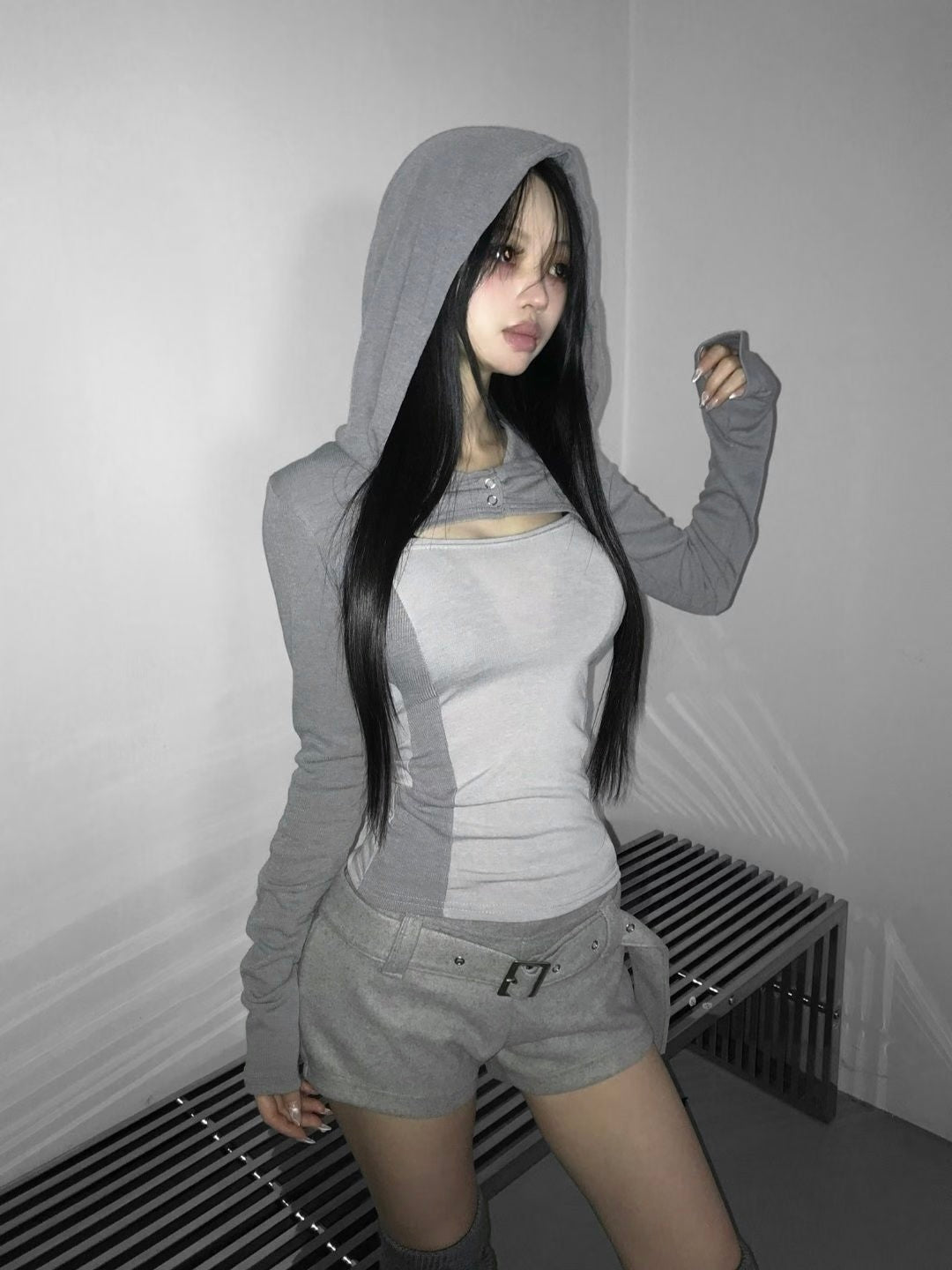‘A Talk’ hoodie top