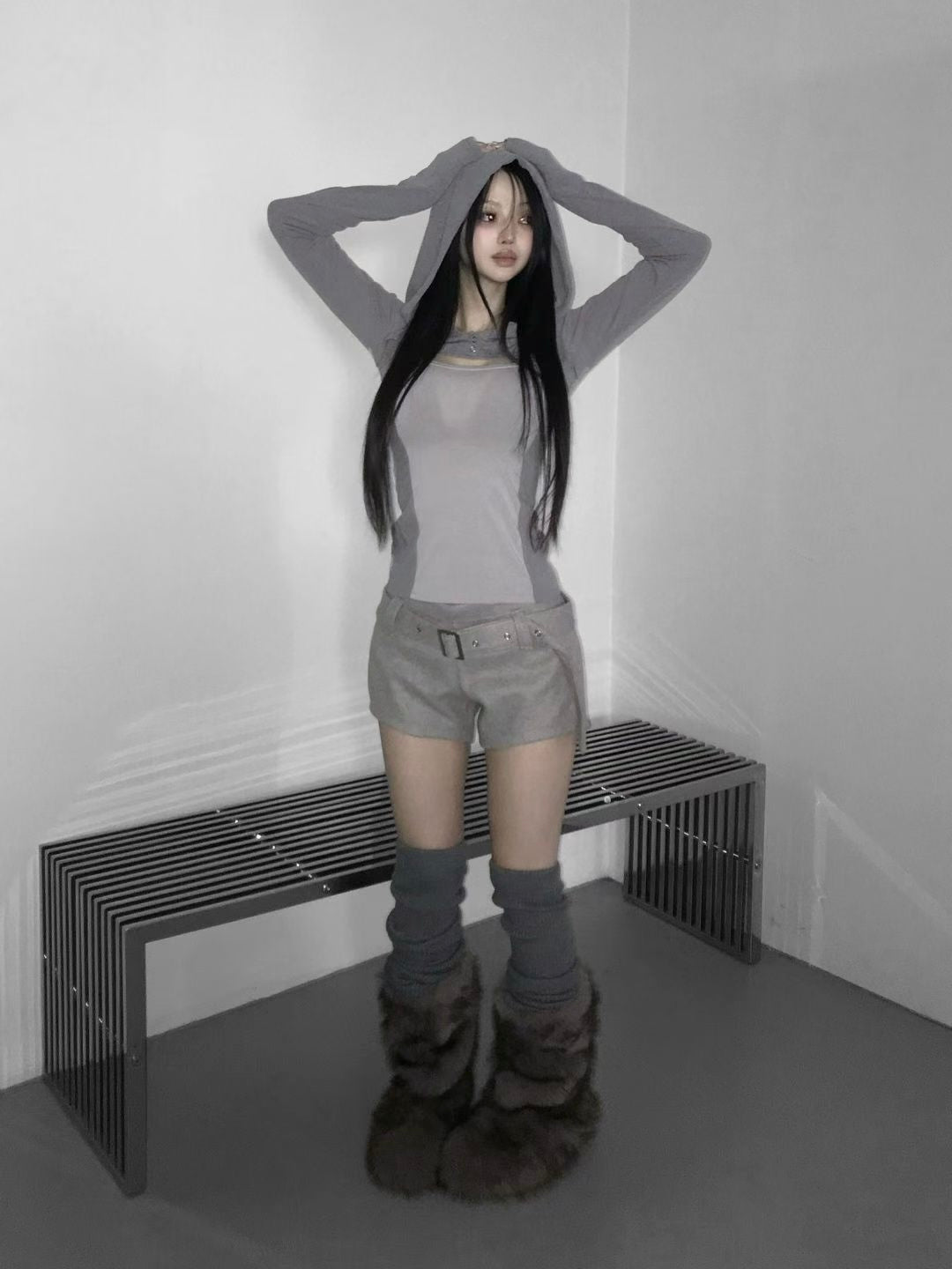 ‘A Talk’ hoodie top