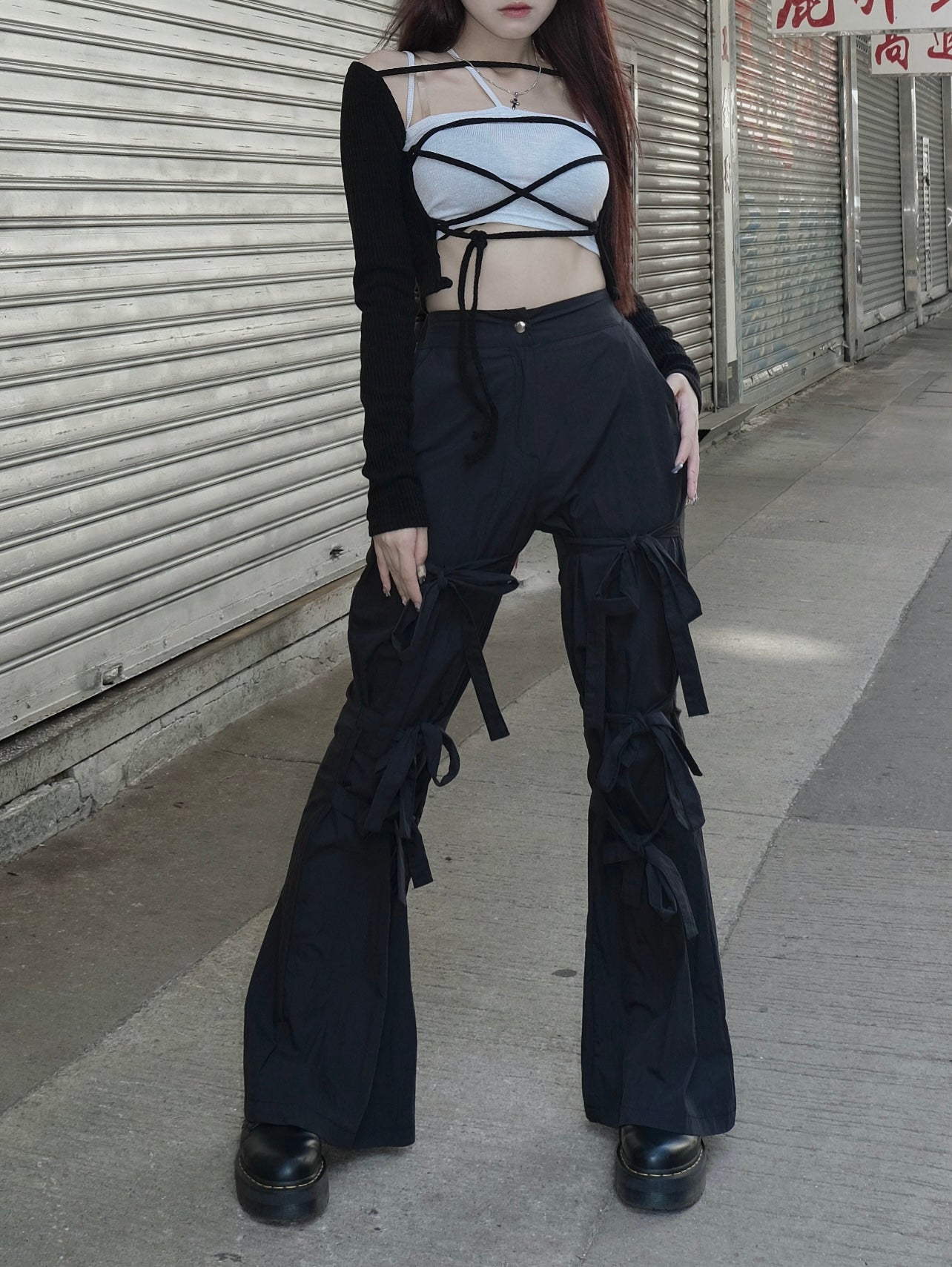 Anna cross tie top