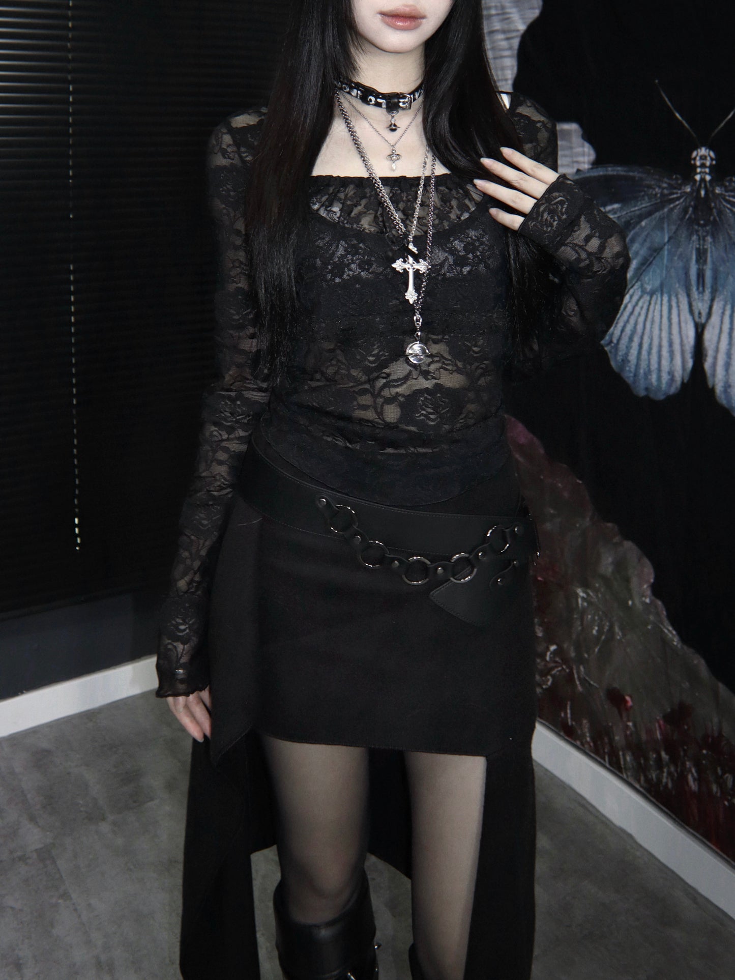 Grace lace top